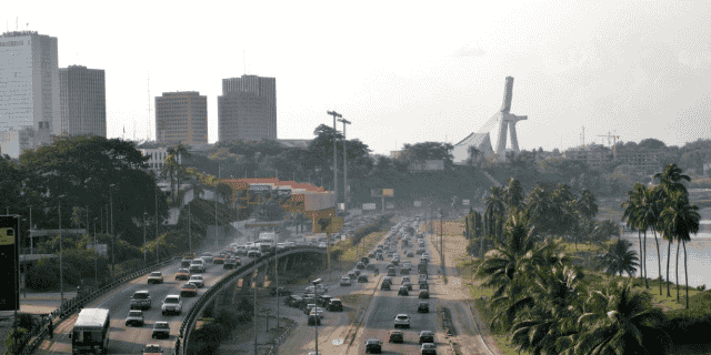 Abidjan circulation Côte d'Ivoire