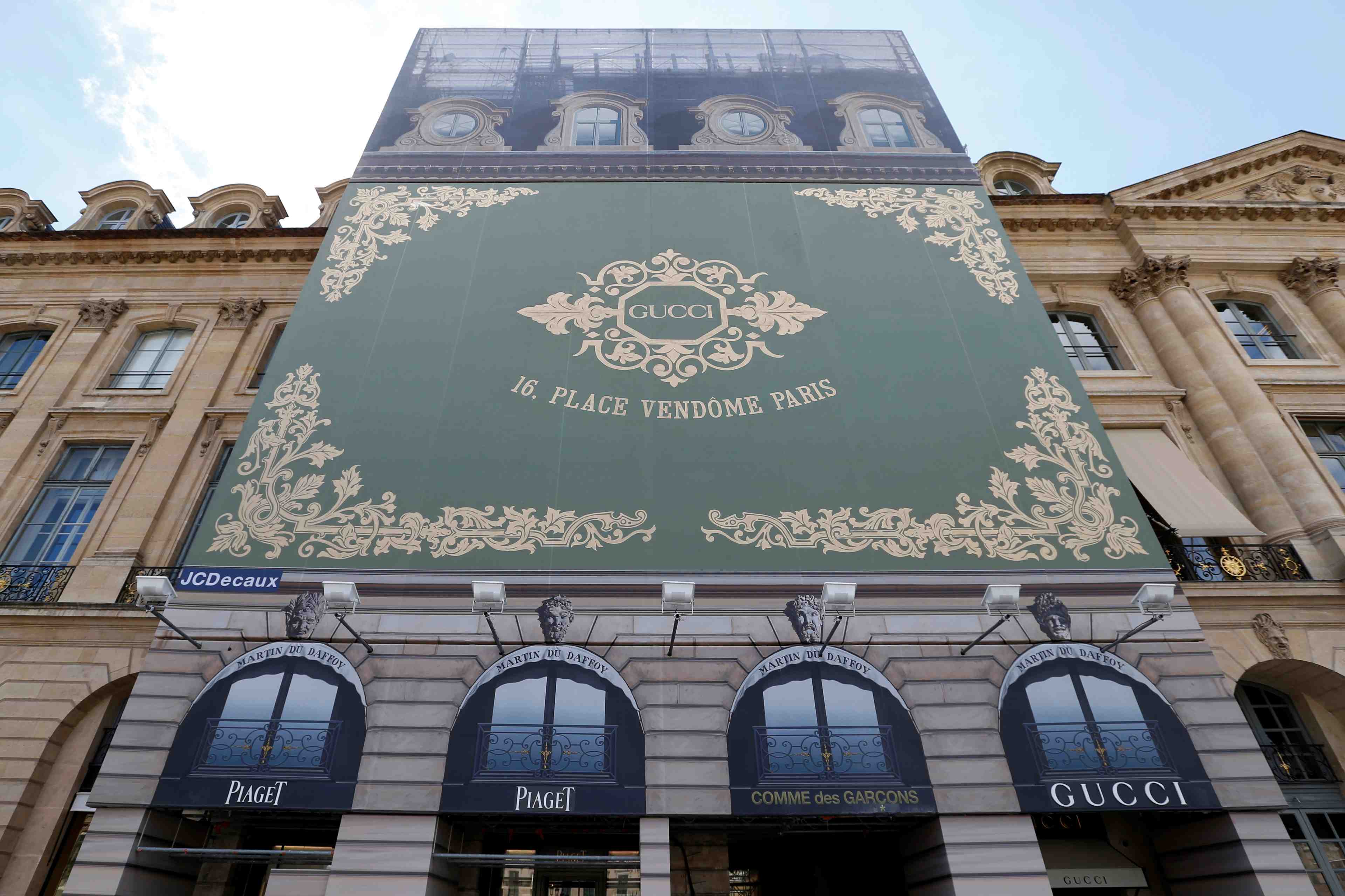 Gucci ouvre son magasin de haute joaillerie sur la place vendome