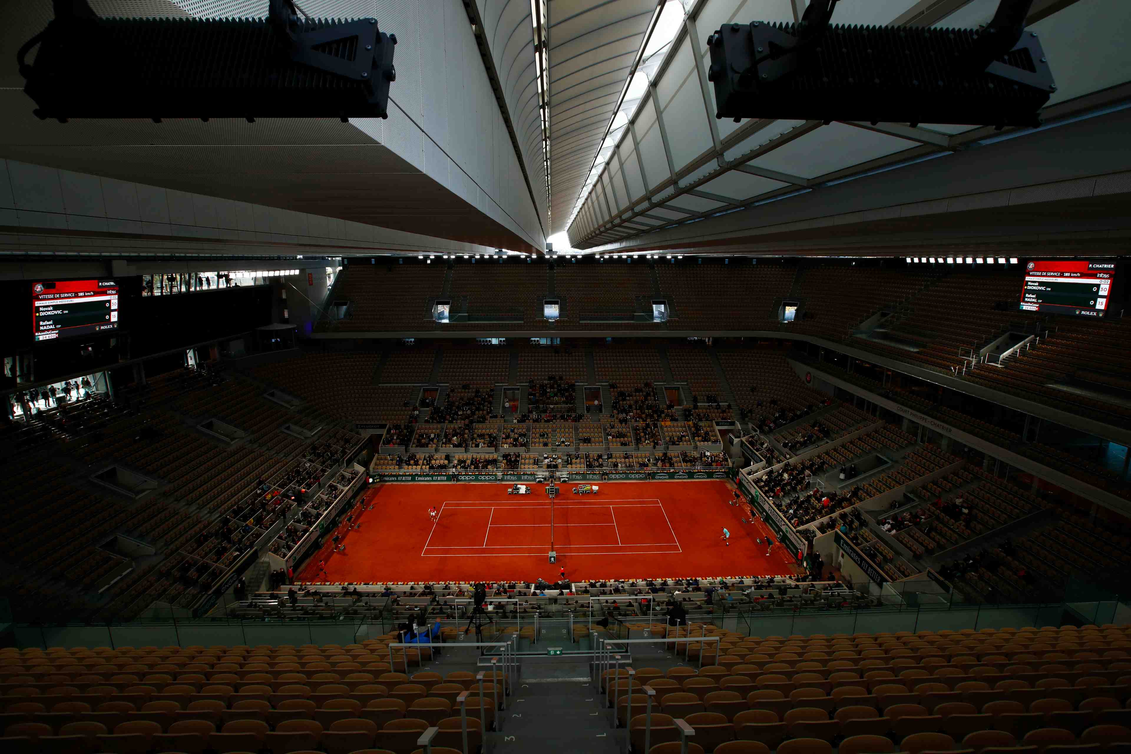 France: jusqu'a 1.000 spectateurs par court a l'ouverture de roland-garros