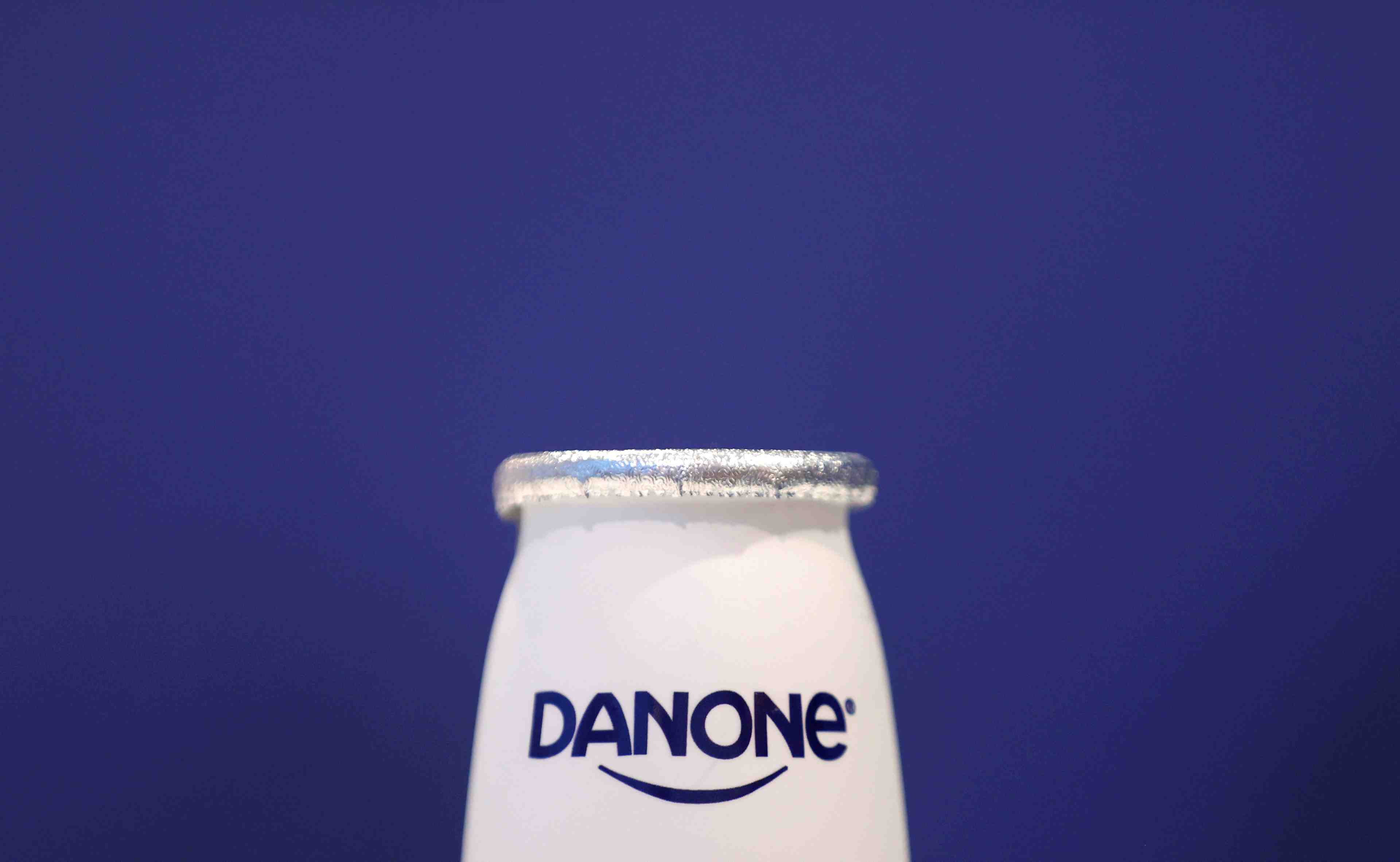 Danone: le 4e trimestre meilleur qu'attendu malgre l'inflation