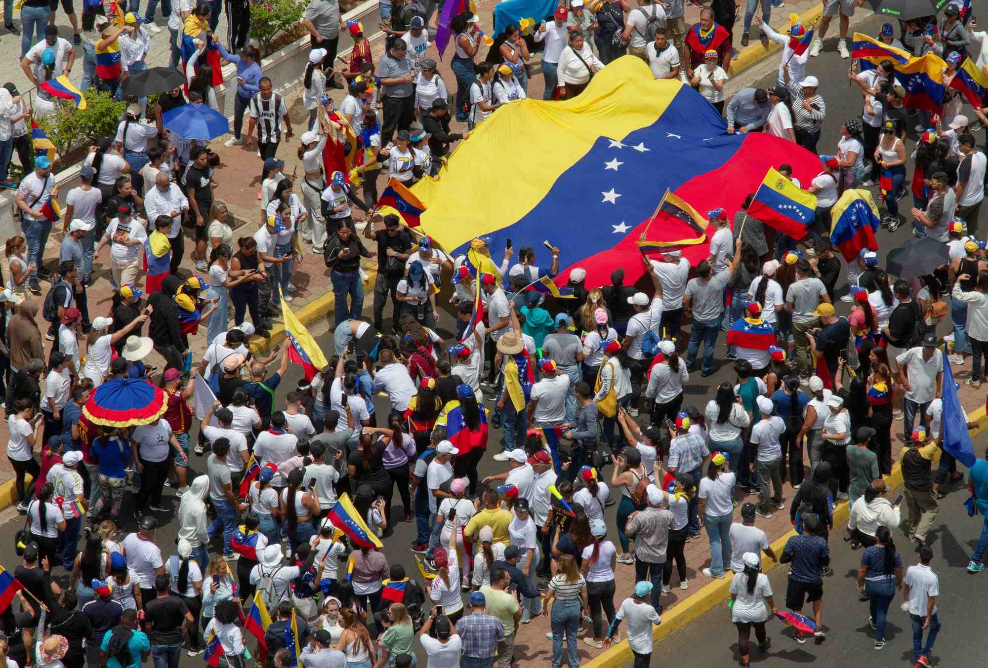 Une manifestation contre maduro a maracaibo