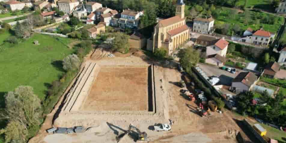 Dans la Loire, le chantier de la station d'épuration des eaux usées de Saint-Denis-de-Cabanne a été en partie financé par la Banque des territoires, via un prêt de 900.000 euros.
