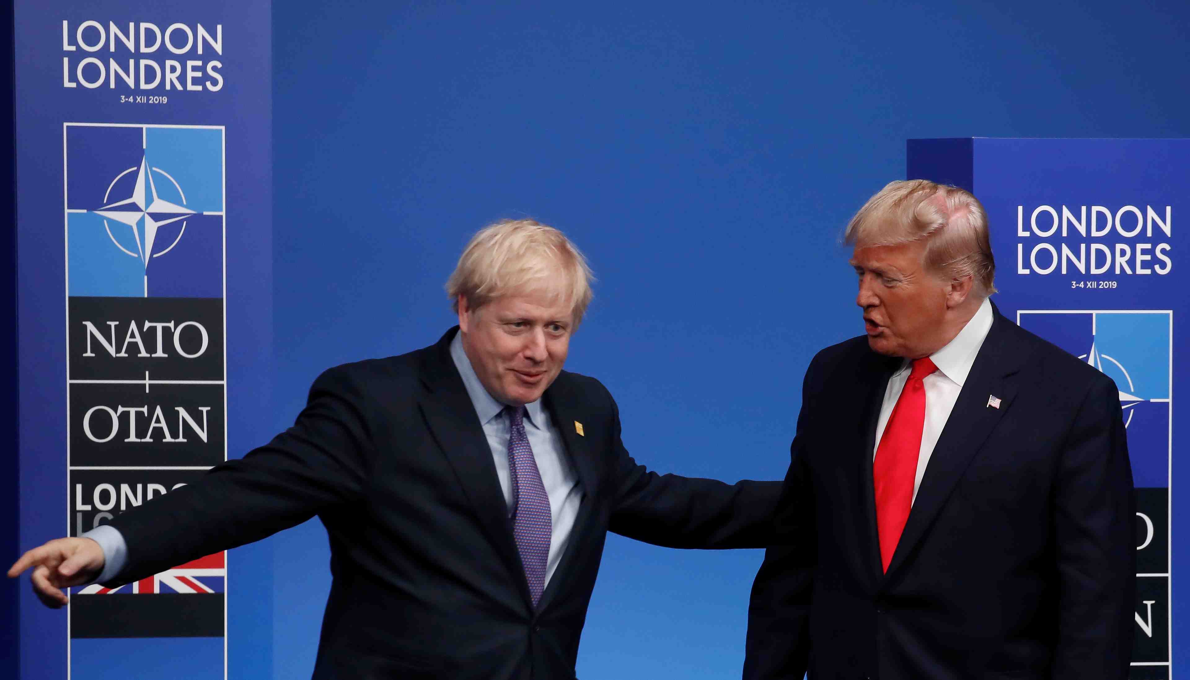 Grande-bretagne: johnson insiste sur une taxe numerique malgre trump