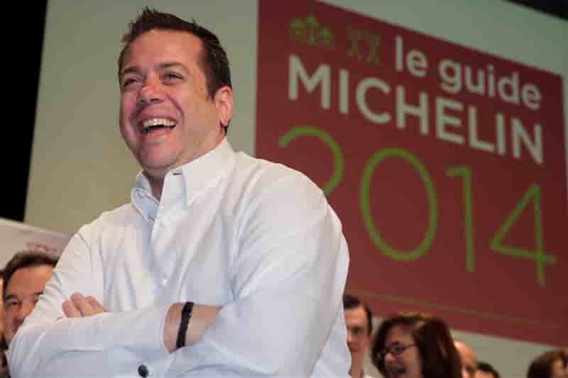 Champagne pour le nouveau trois étoiles du Michelin
