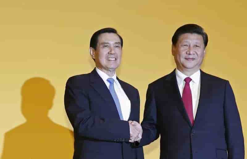 Premier telephone rouge entre la chine et taiwan