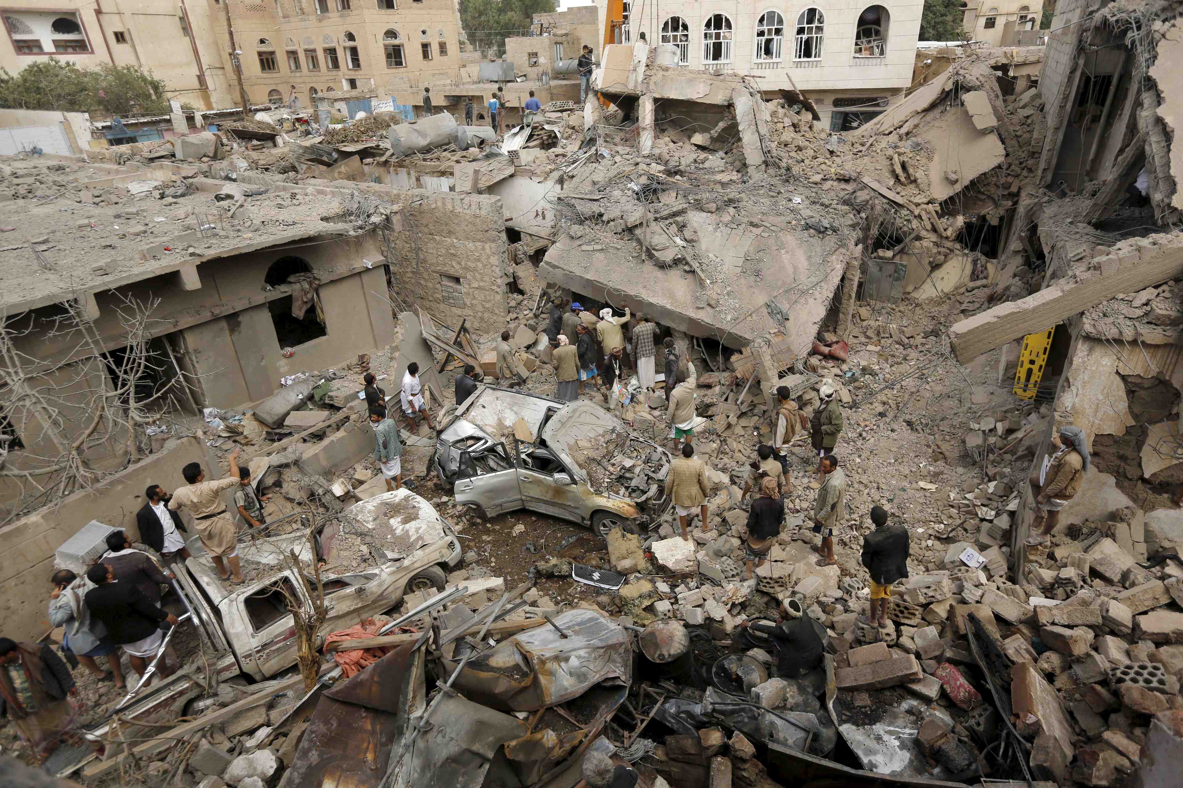 L'onu denonce le grand nombre de morts civils au yemen