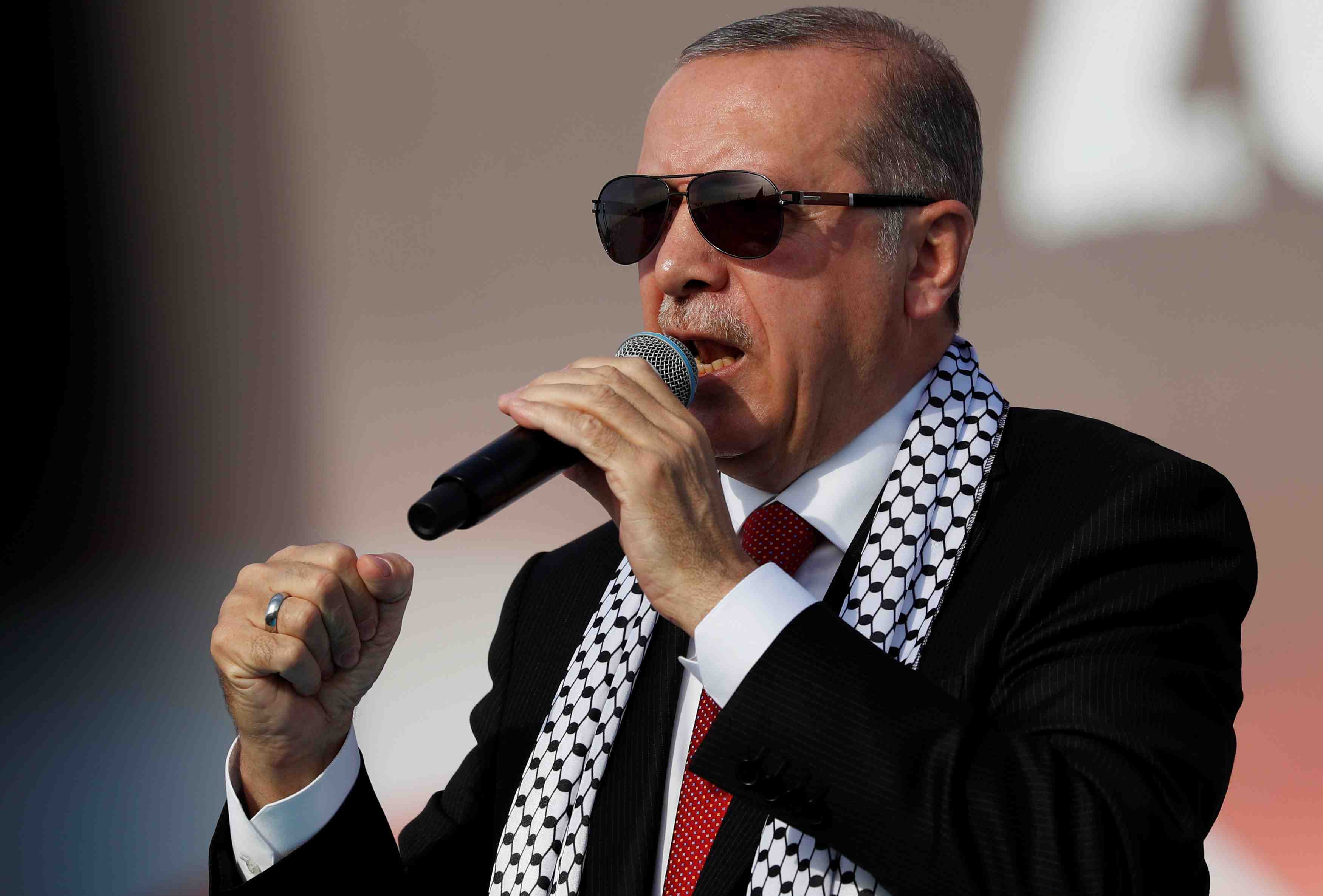 Erdogan va saisir l'ag de l'onu des incidents a gaza