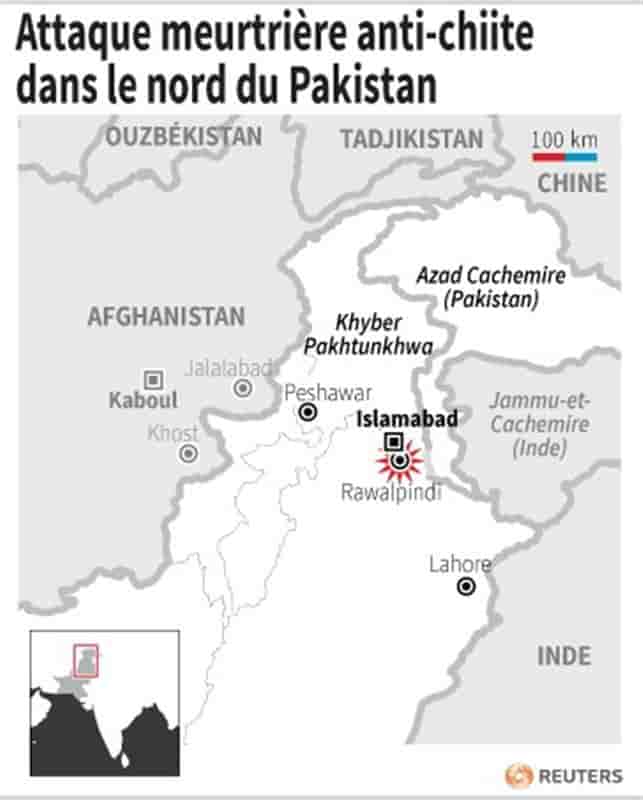 Attaque meurtrière contre une procession chiite au Pakistan