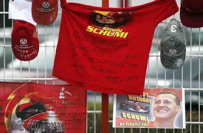 Schumacher montre des moments de conscience, selon sa porte-parole