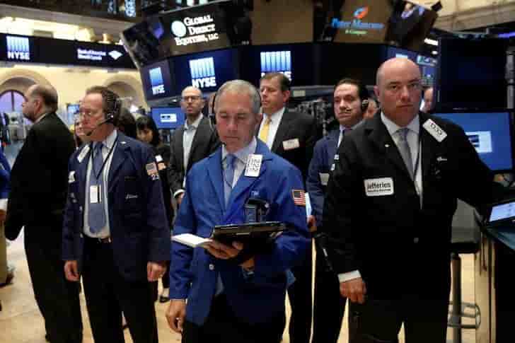 Les marches boursiers americains finissent dans le rouge