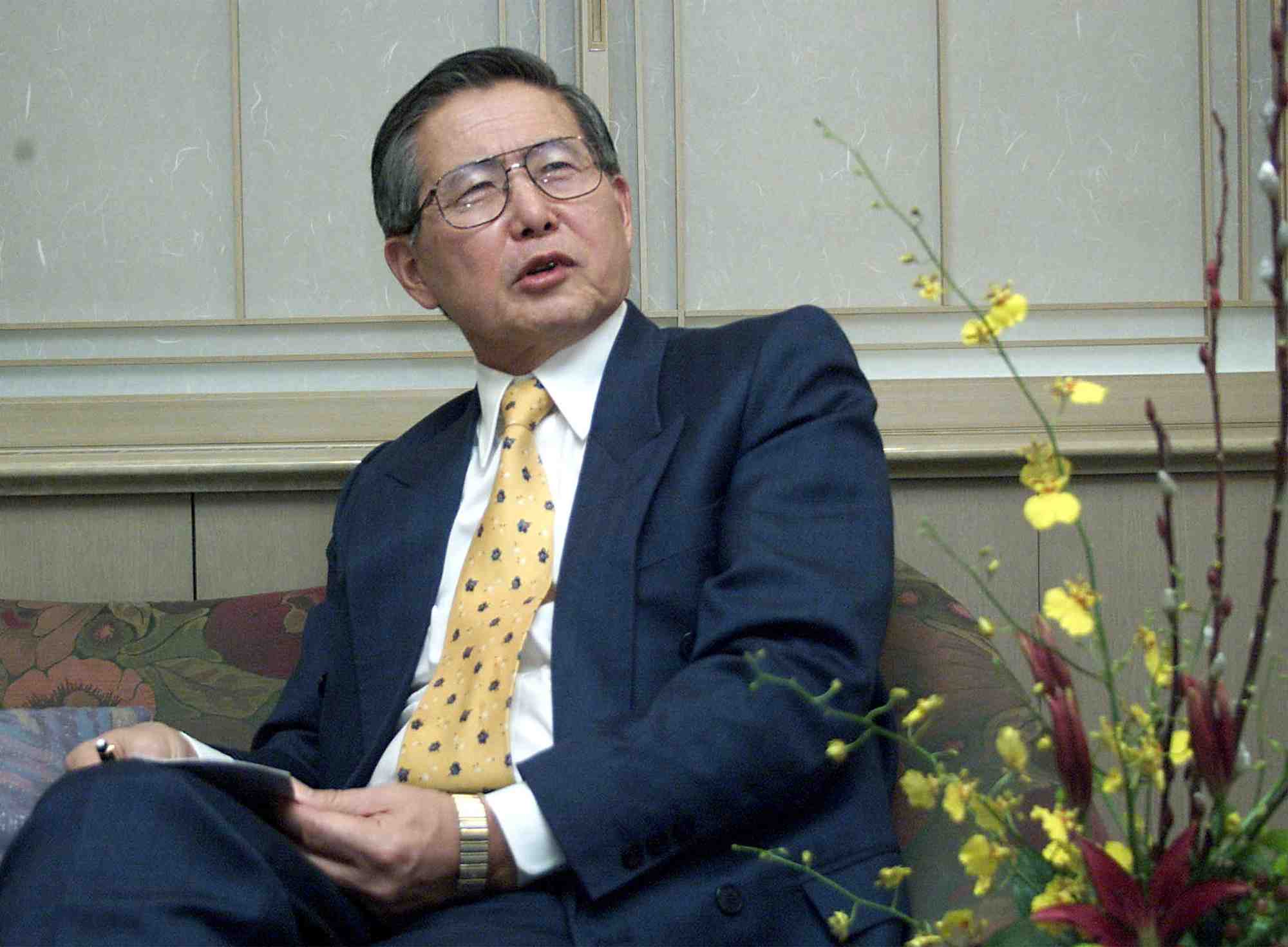 Alberto fujimori en 2000