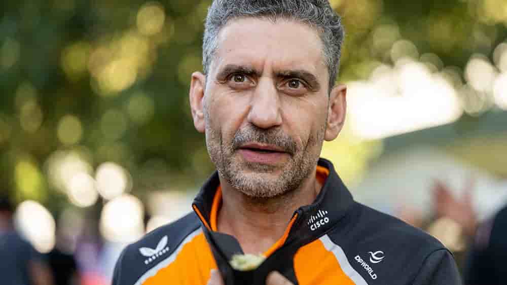 Andrea Stella est devenu le directeur d’équipe de la vénérable écurie anglaise.