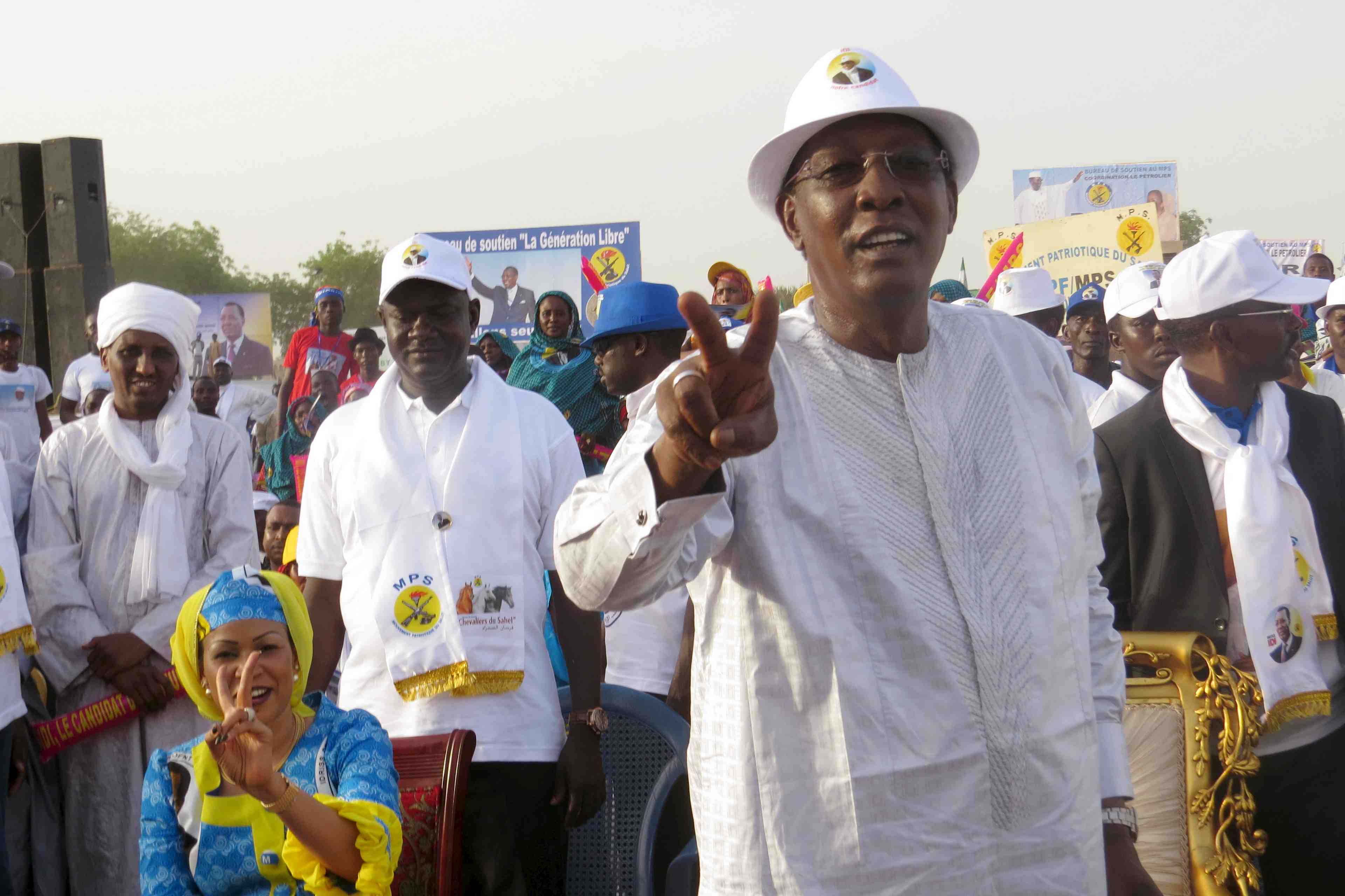 Idriss deby en quete d’un 5e mandat au tchad
