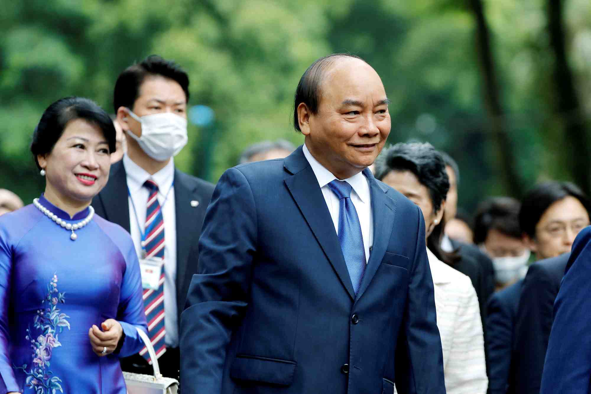 Photo d'archives du president vietnamien nguyễn xuan phuc