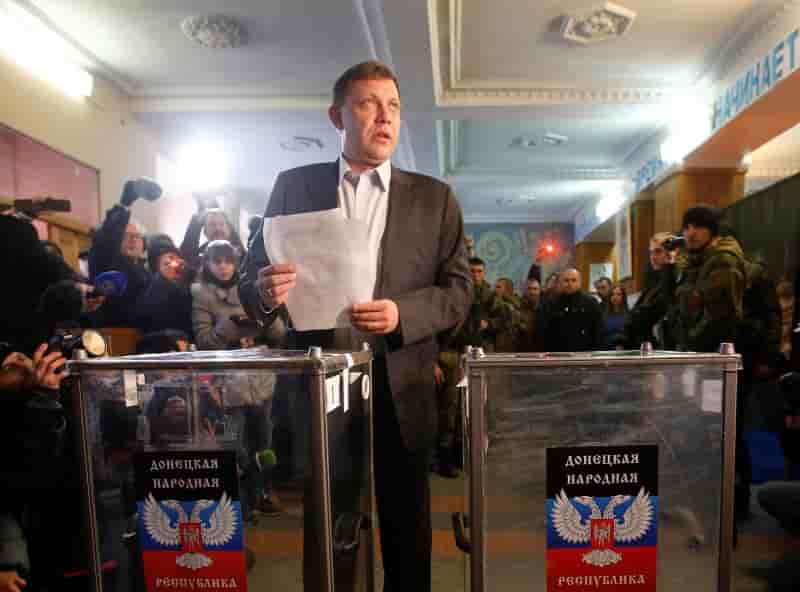 Alexandre Zakhartchenko élu haut la main dans l'est de l'Ukraine