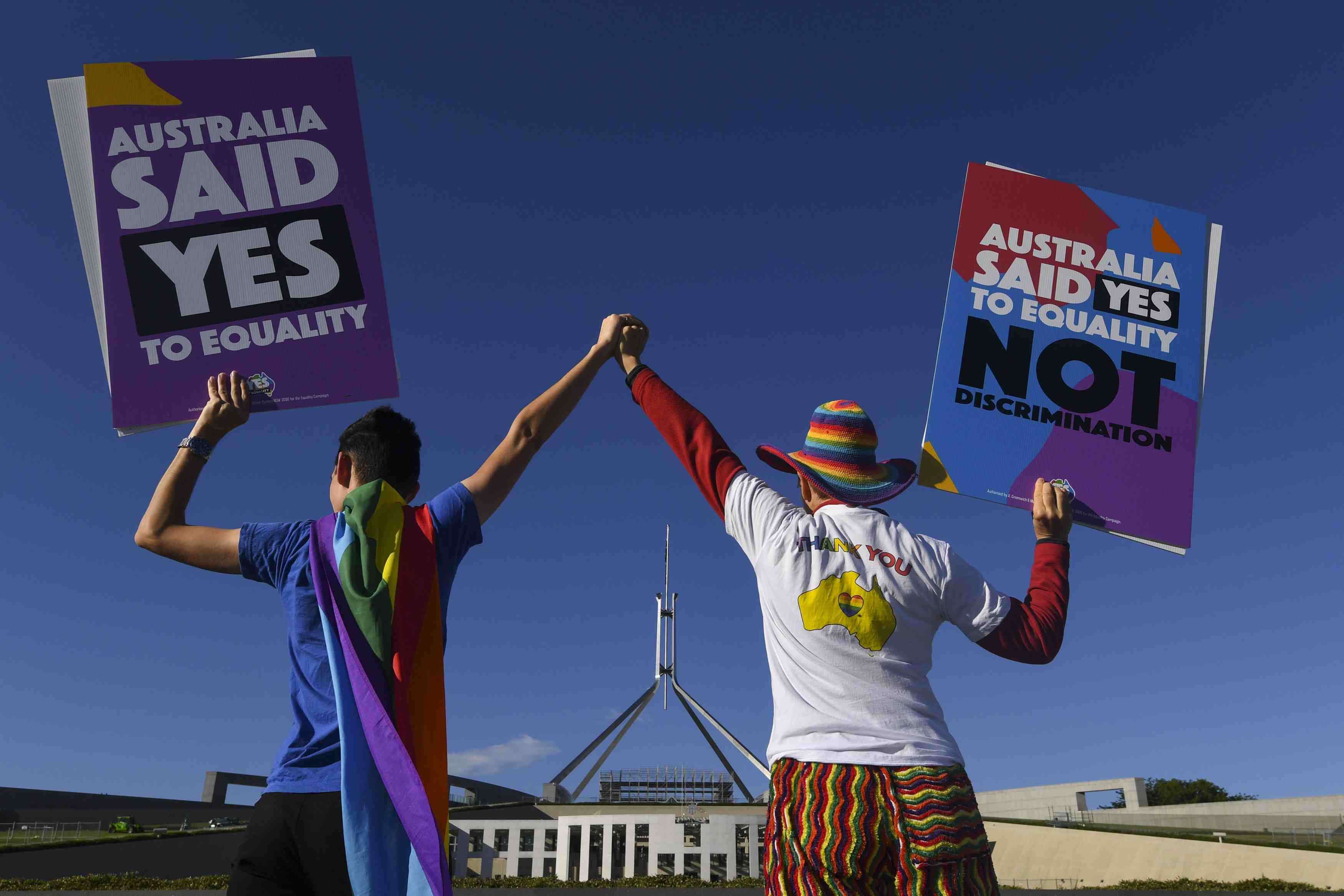 L'australie autorise le mariage homosexuel