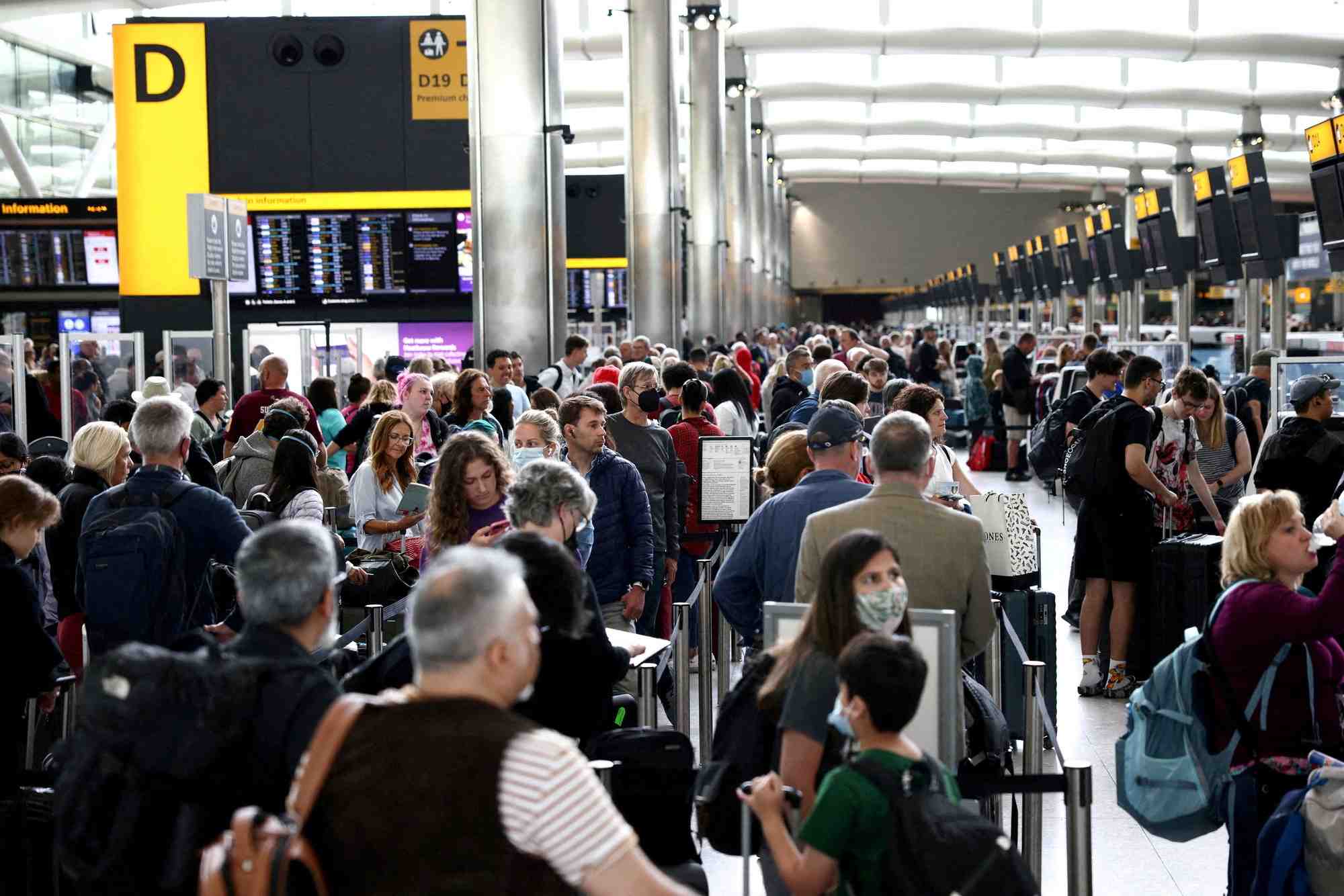 Grange-bretagne: une greve va perturber le trafic a heathrow du 21 au 24 juillet