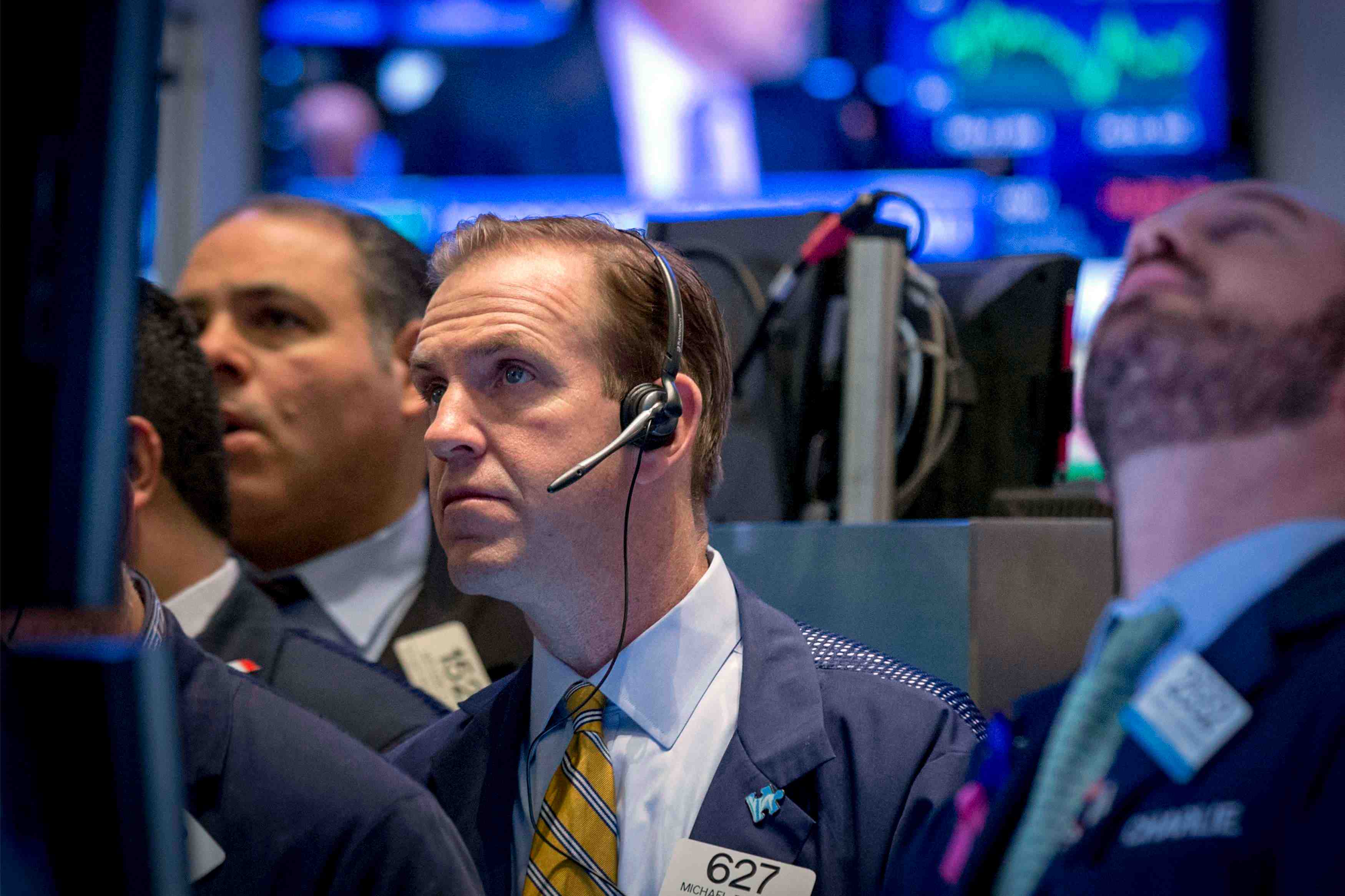 La bourse de new york finit en baisse