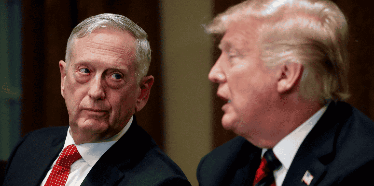 James Mattis et Donald Trump