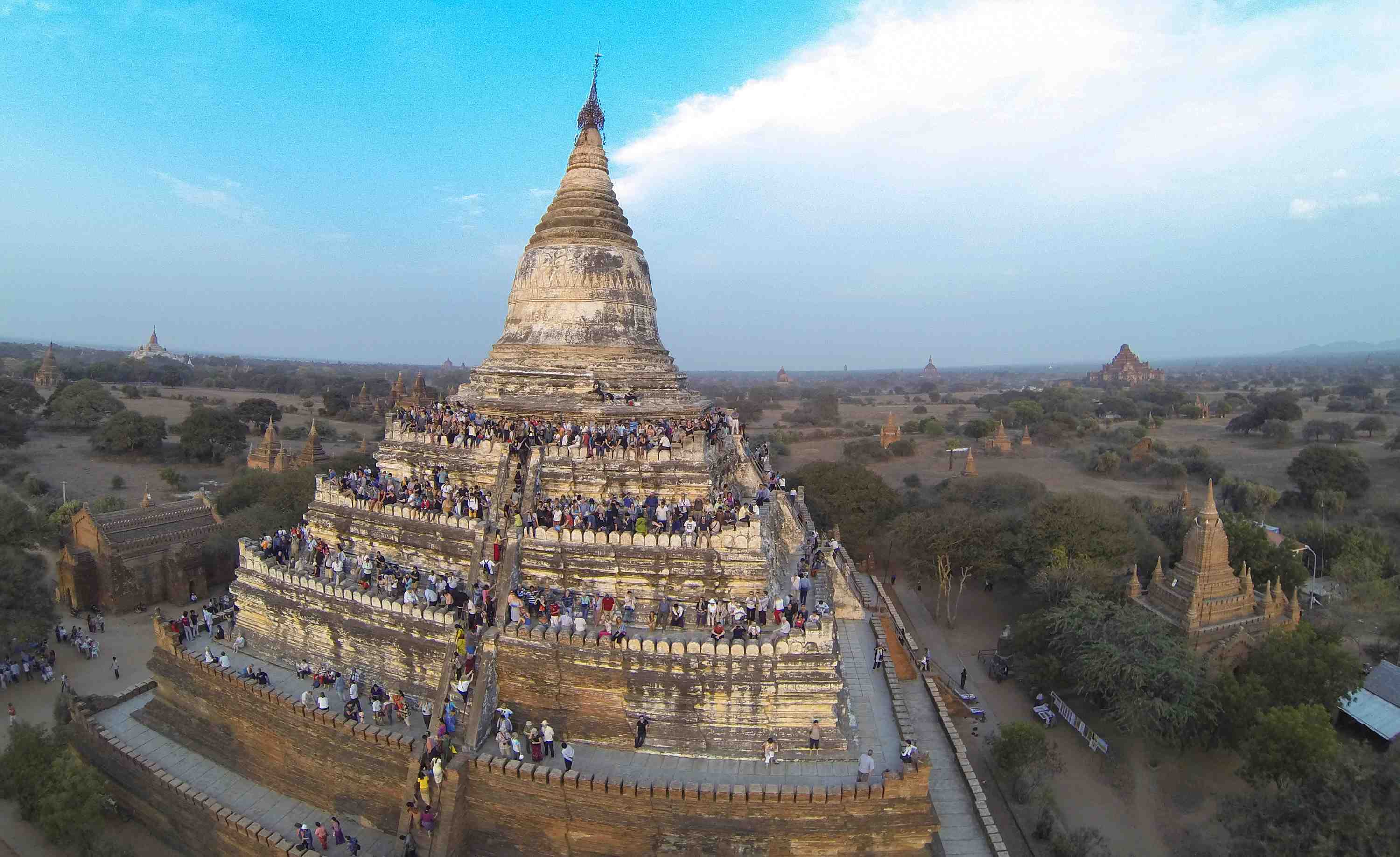 Le site birman de bagan inscrit au patrimoine mondial de l'unesco