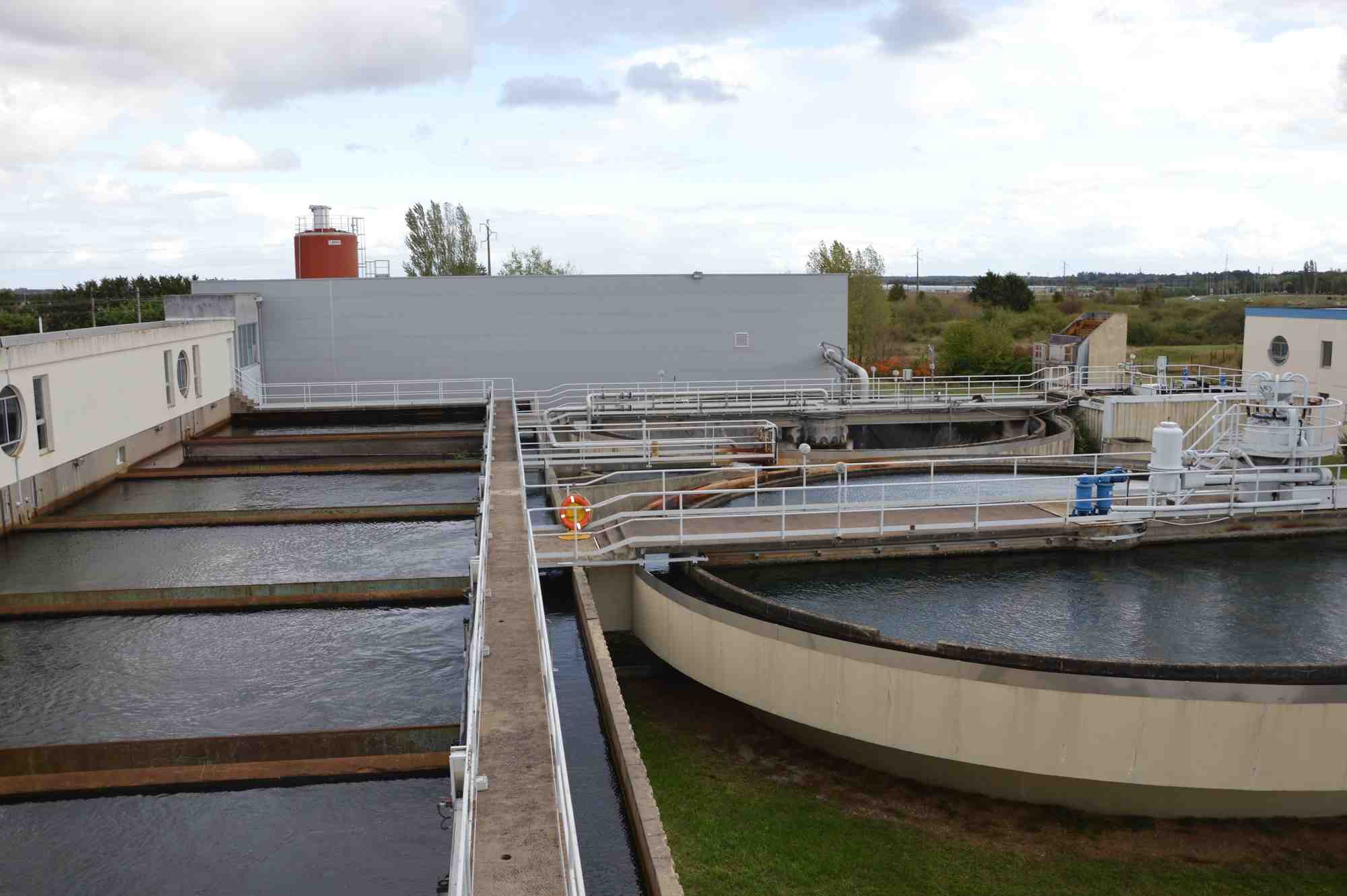 Station épuration, Orléanaise des eaux,