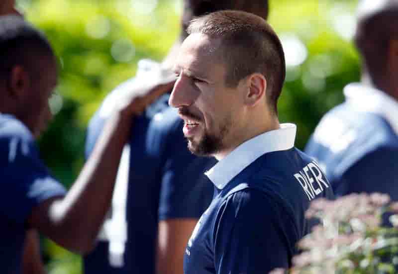 Mondial: la France privée de Franck Ribéry, forfait