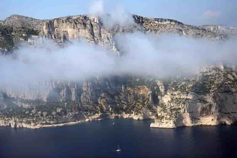 Manifestation contre les rejets aqueux dans les calanques