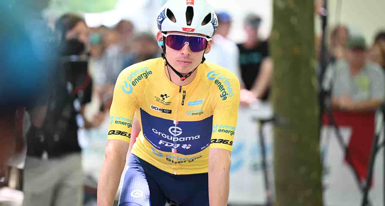 Romain Grégoire au Tour de Suisse en juin 2025.