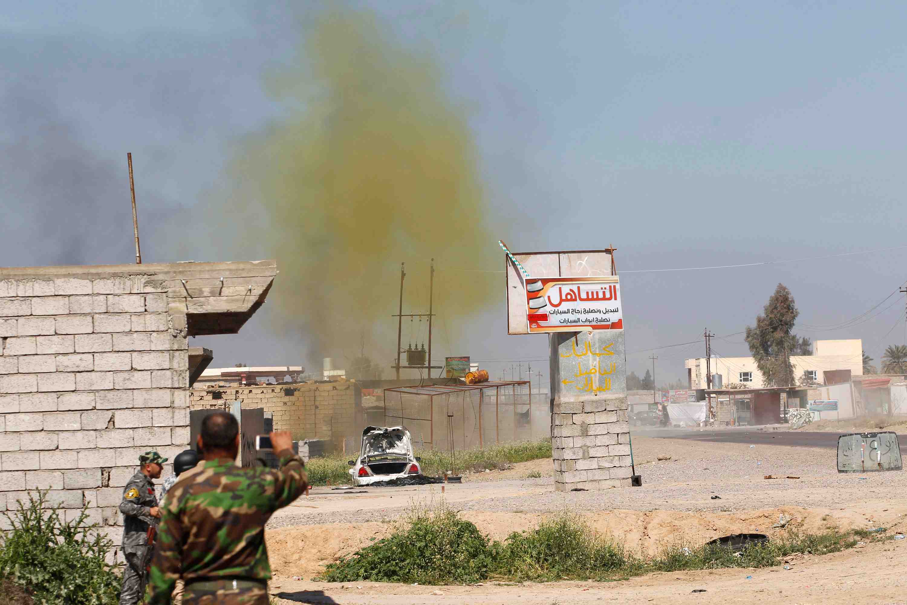 L'ei aurait utilise du gaz chlore au moins trois fois en irak