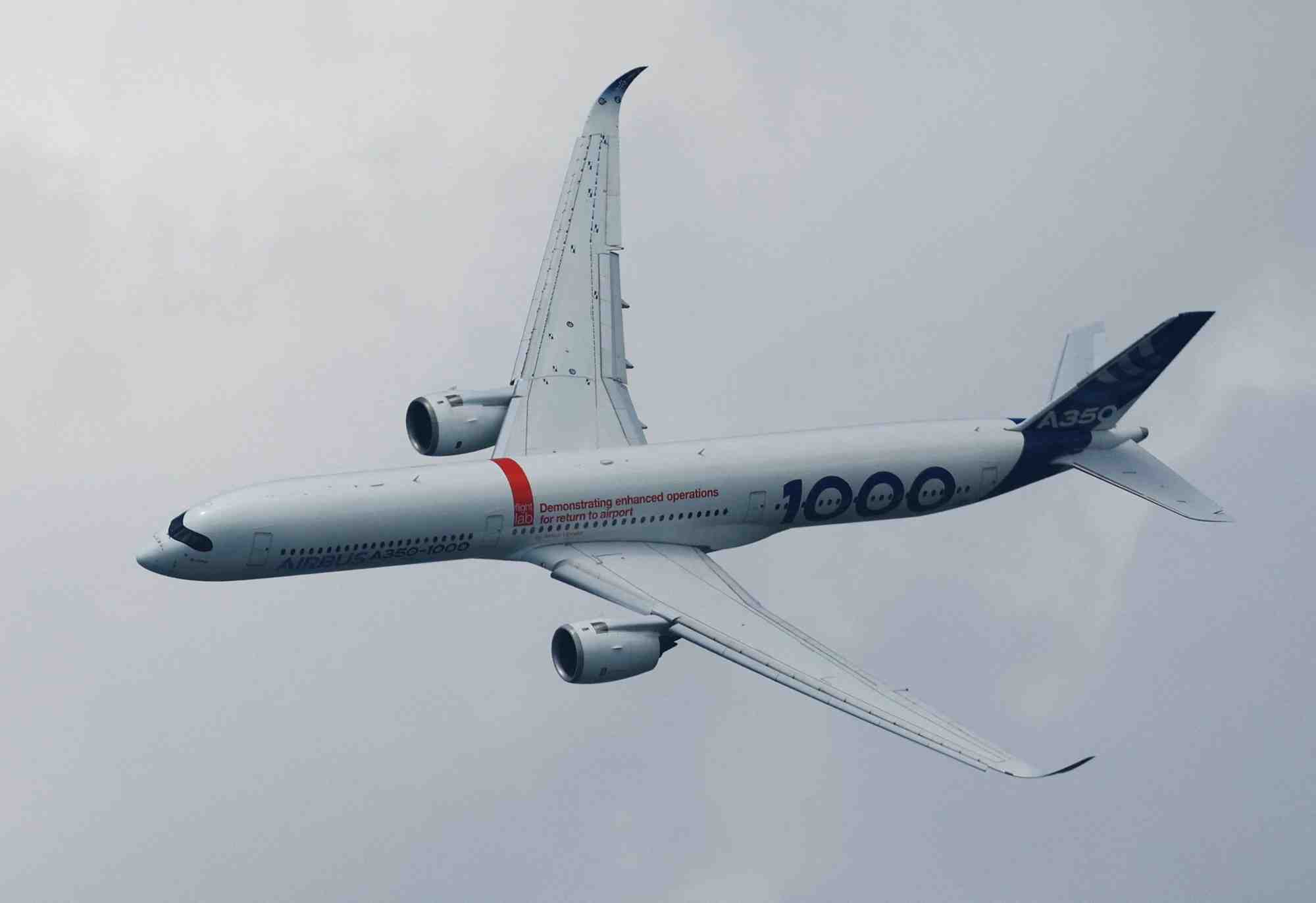 Sur les 612 modèles A350 en exploitation, seuls 86 sont des versions 1000, selon Airbus.