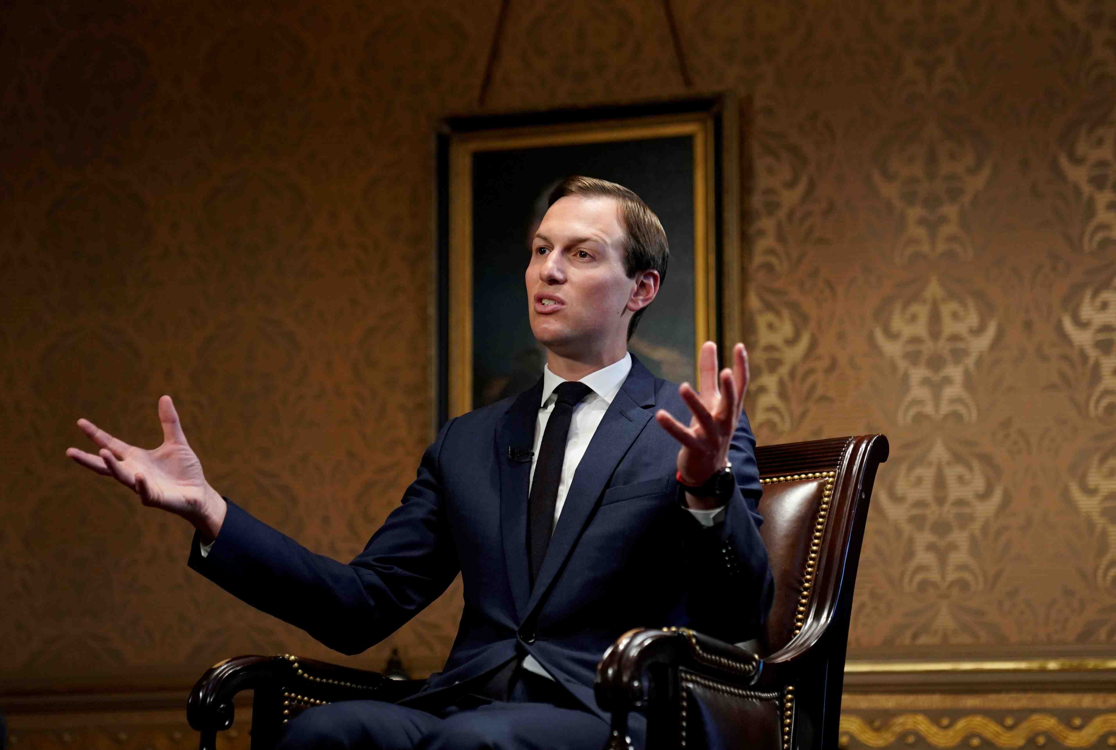 Proche orient: pour kushner, le projet economique doit preceder la paix