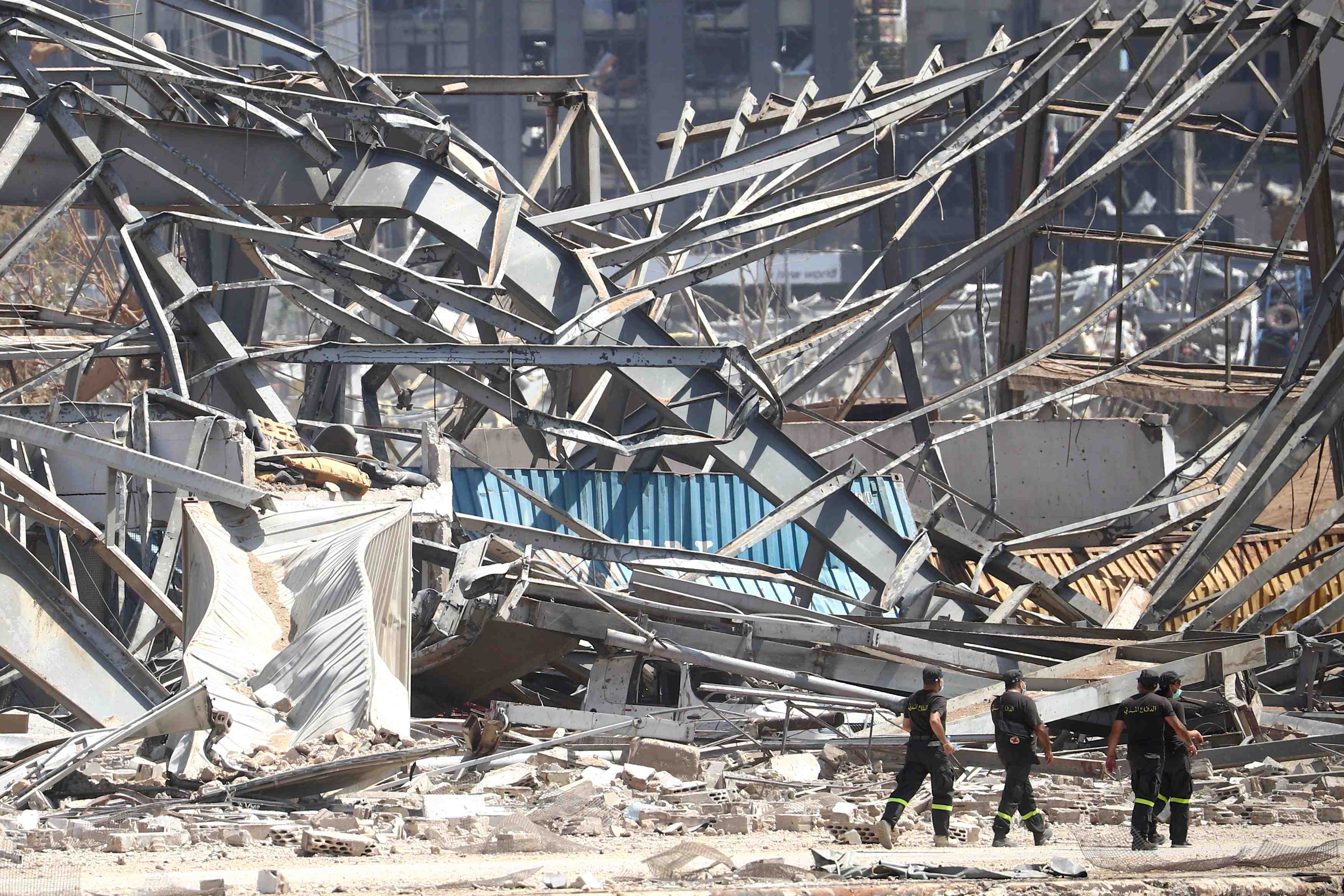 La france voit "suffisamment d'elements" pour juger "accidentelle" l'explosion de beyrouth, selon l'elysee
