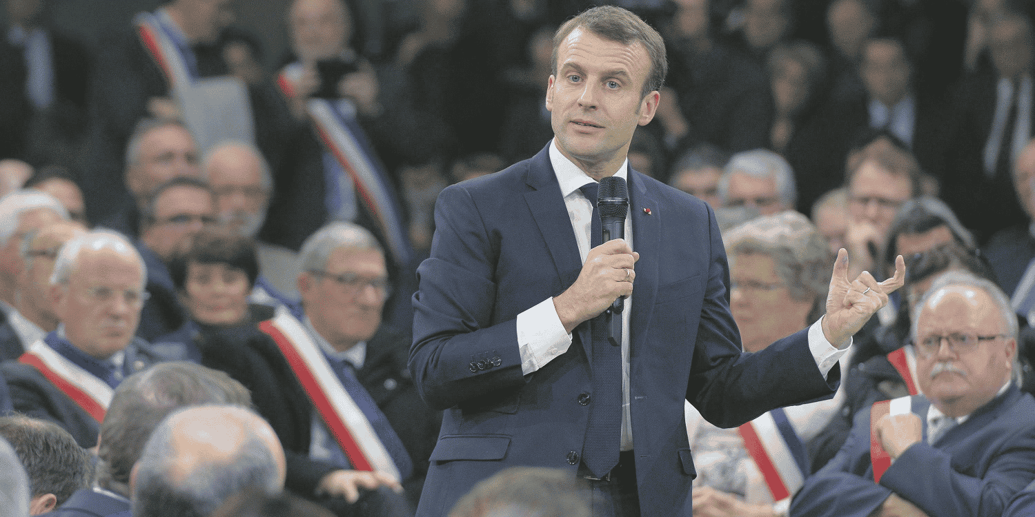 Emmanuel Macron, Grand débat