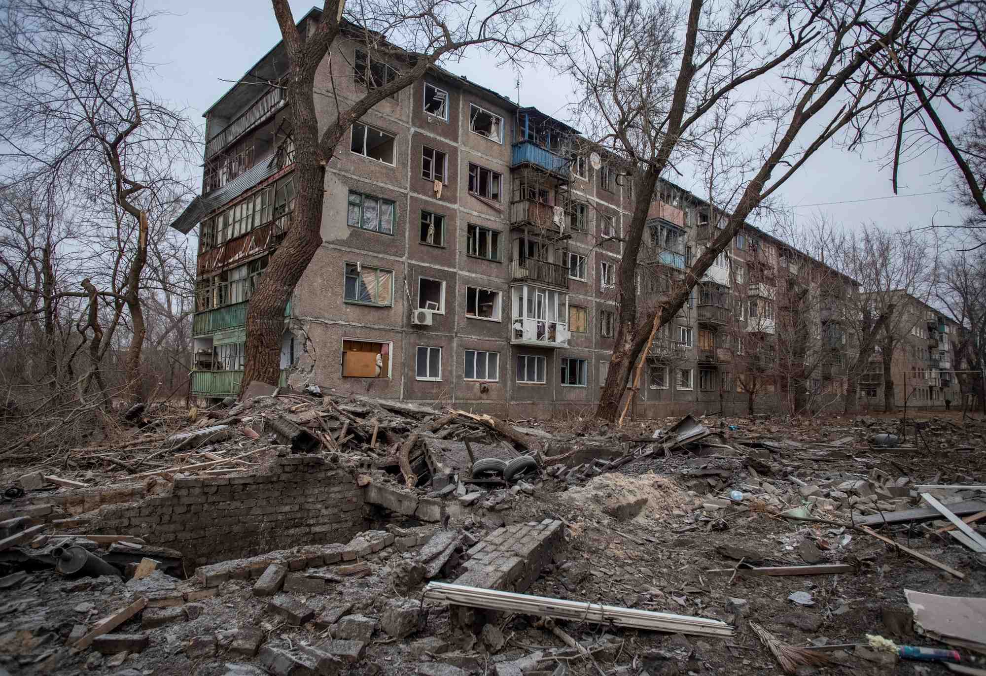Frappe militaire russe a chasiv yar