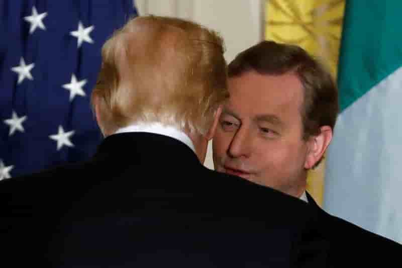 Le premier ministre irlandais a parle immigration avec donald trump