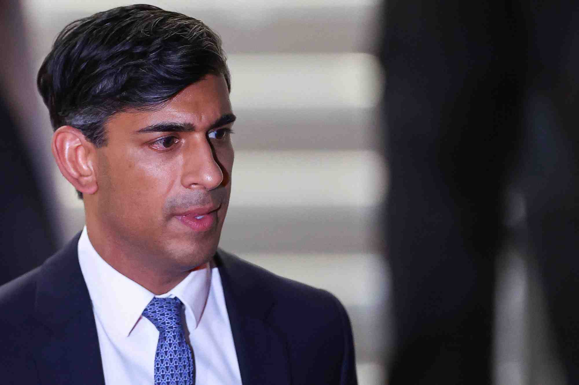 Le Premier ministre britannique Rishi Sunak.