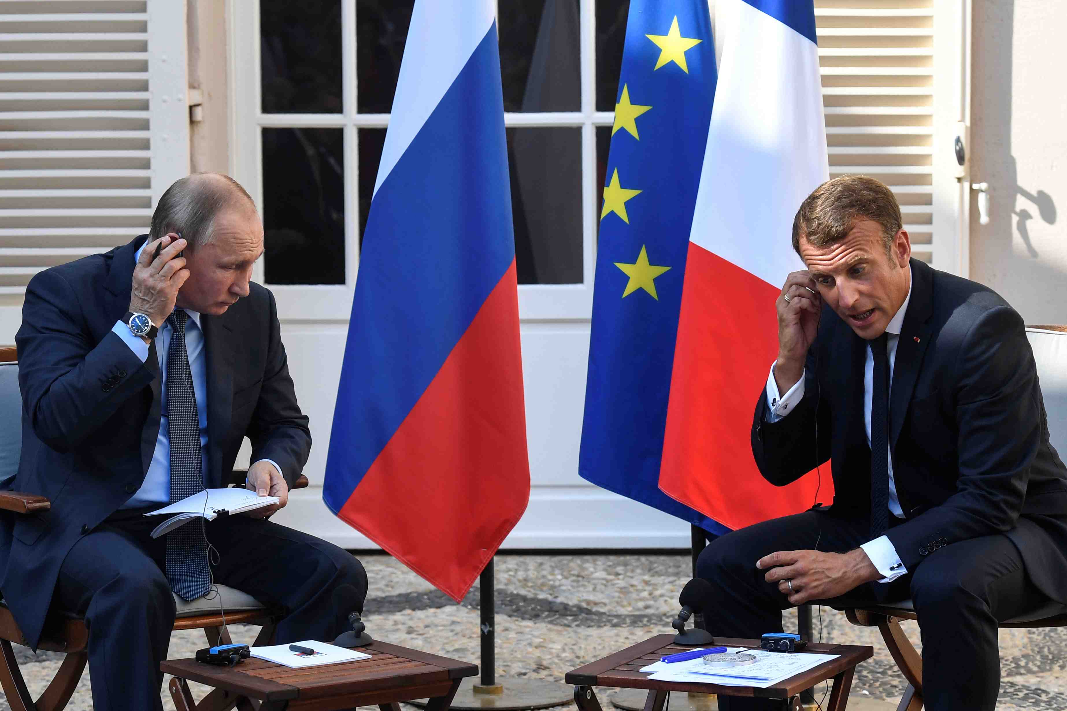 Ukraine: macron souhaite un sommet "normandie" prochainement