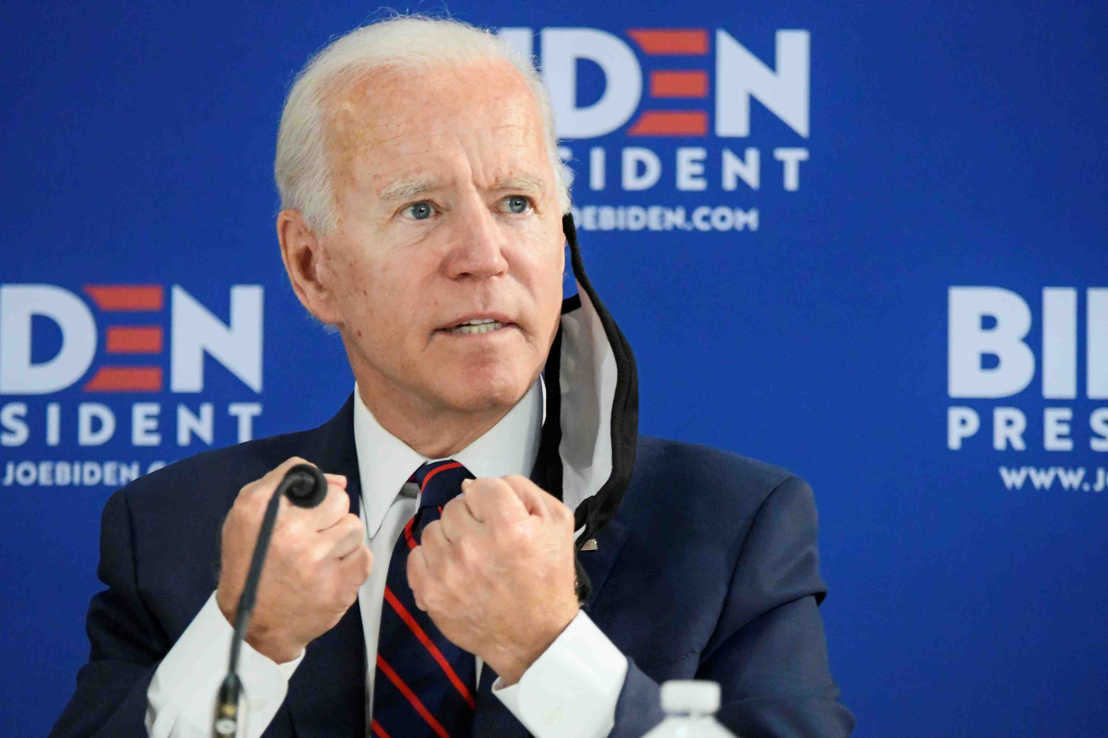 Treize points d'avance pour biden sur trump, selon sondage reuters-ipsos