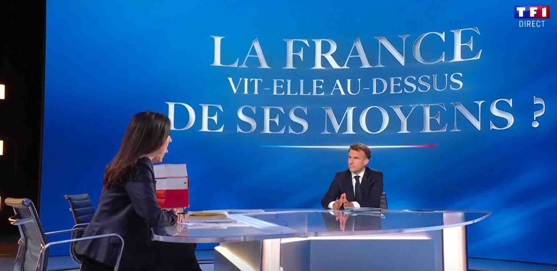 Emmanuel Macron ce mardi 13 mai.