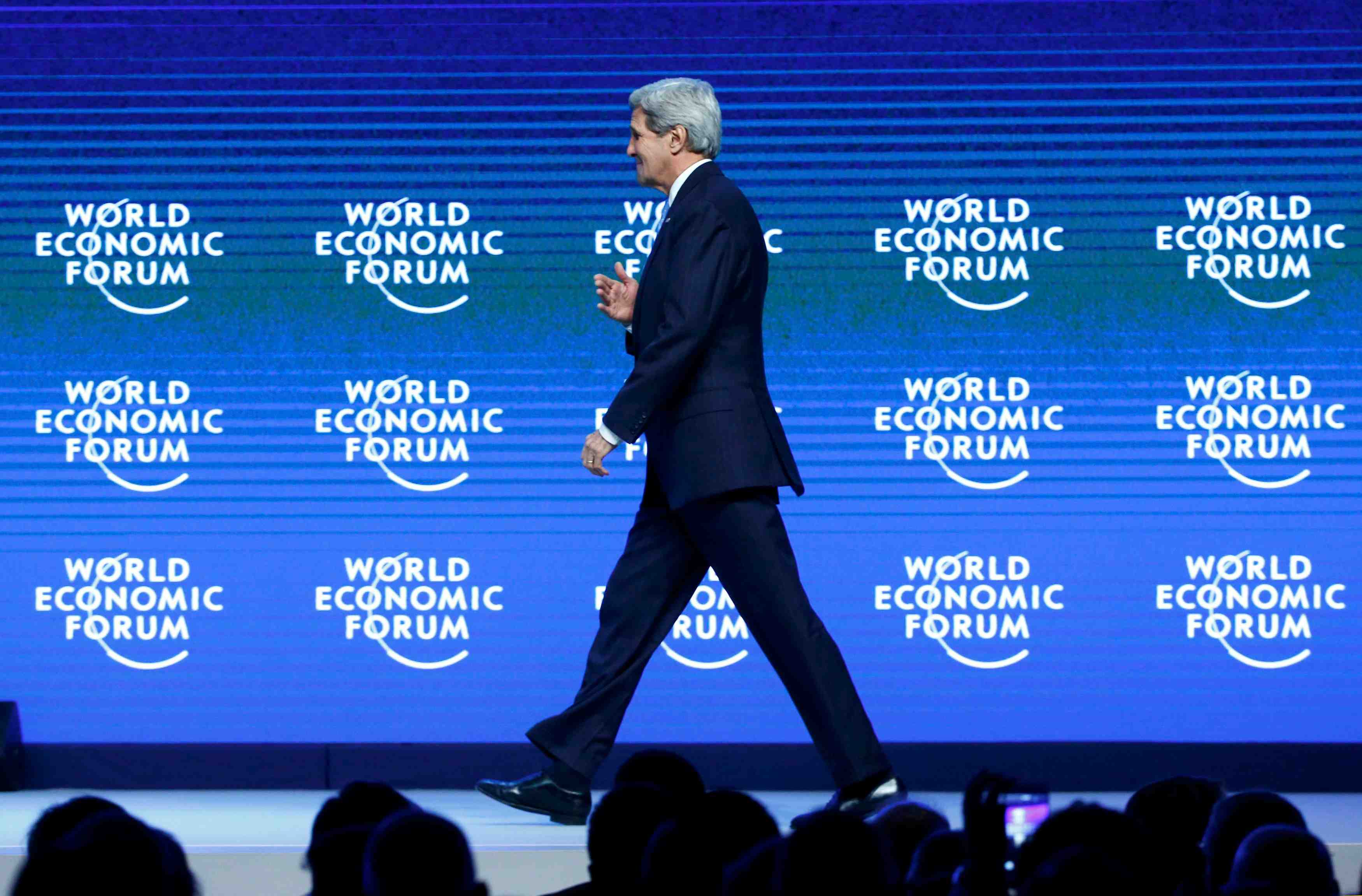 A davos, john kerry appelle a la mobilisation contre l’extremisme