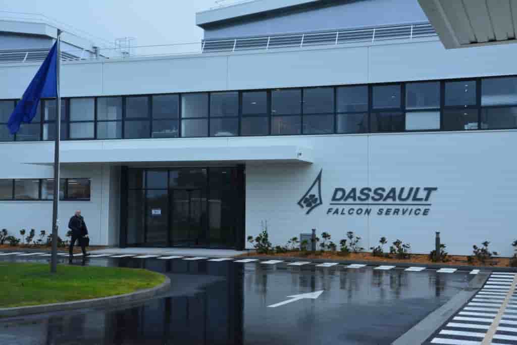 Bâtiment Dassault Falcon Service Mérignac