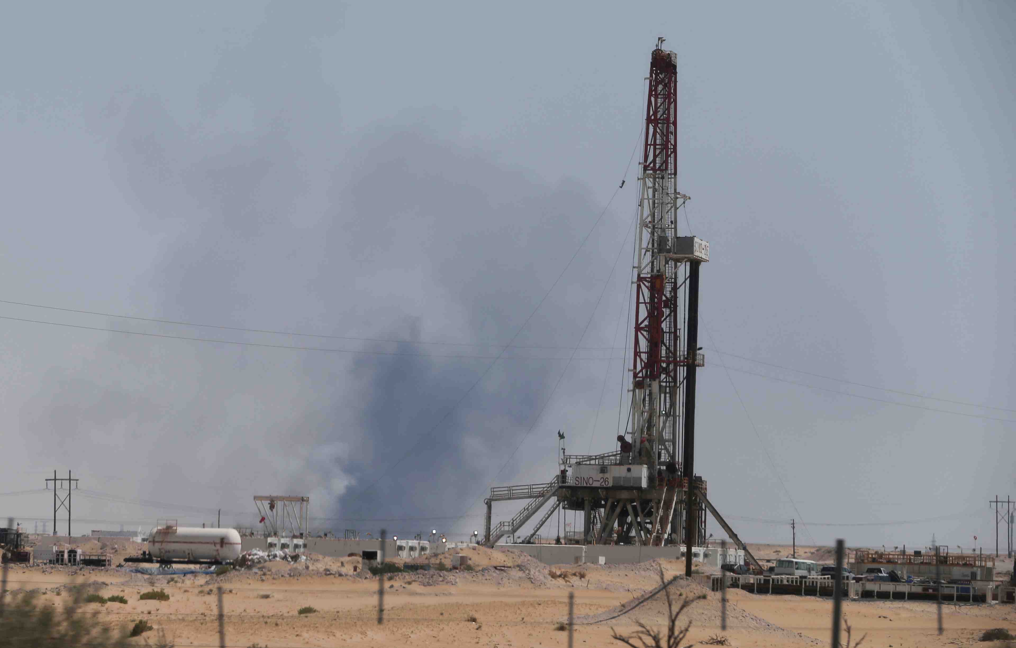 La production petroliere saoudienne reduite pendant "des semaines"