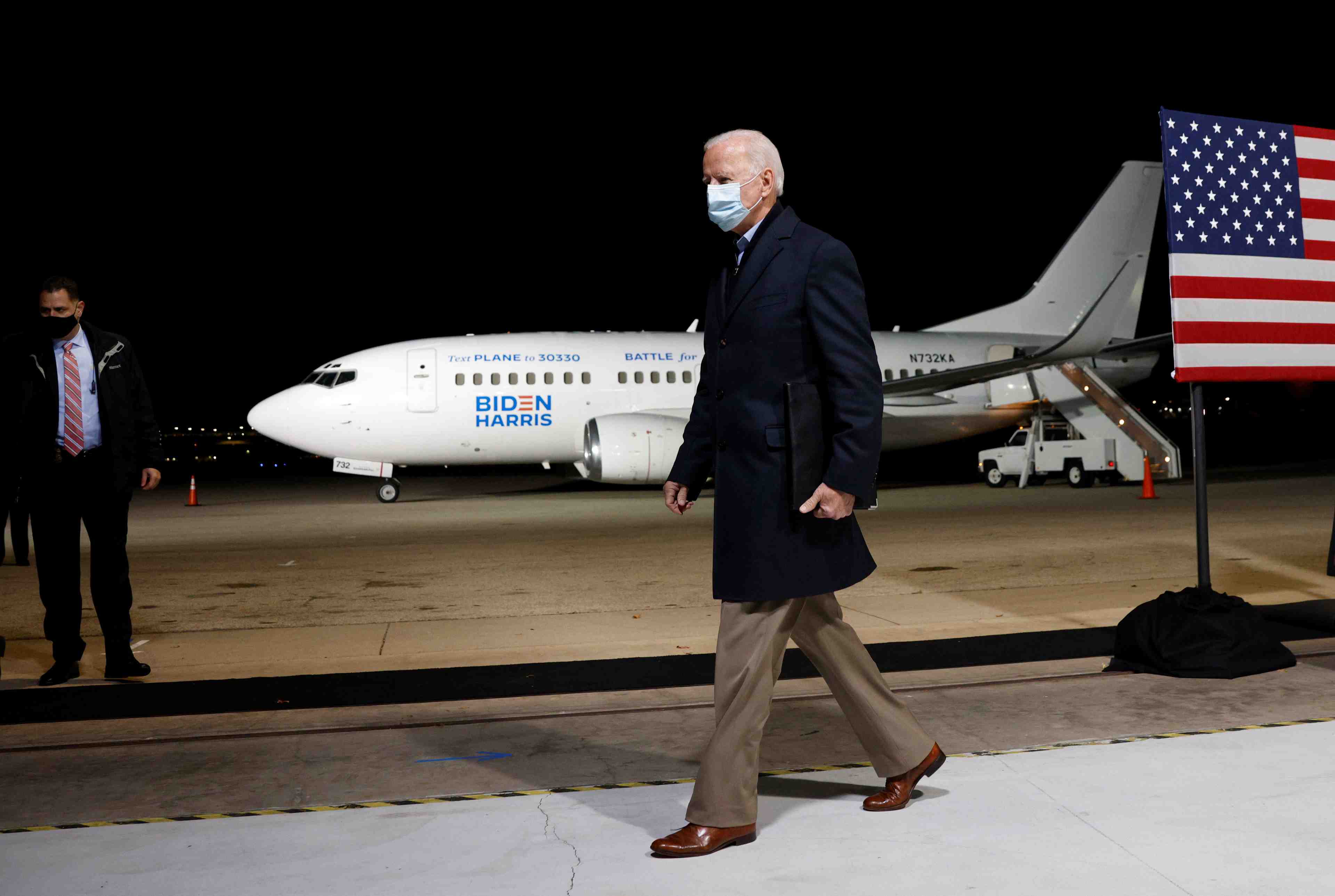 Usa 2020: trump et biden dans le midwest, l'epidemie de coronavirus progresse