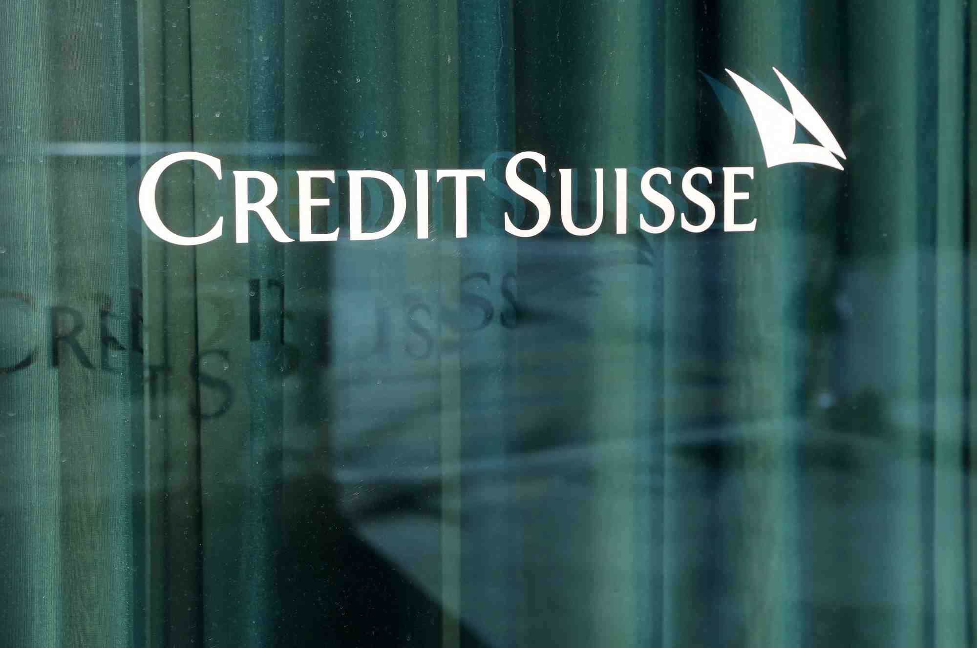 Une agence de la banque credit suisse a geneve