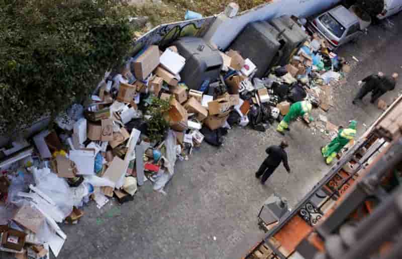 Nettoyage partiel des rues de Madrid ce samedi malgré la grève