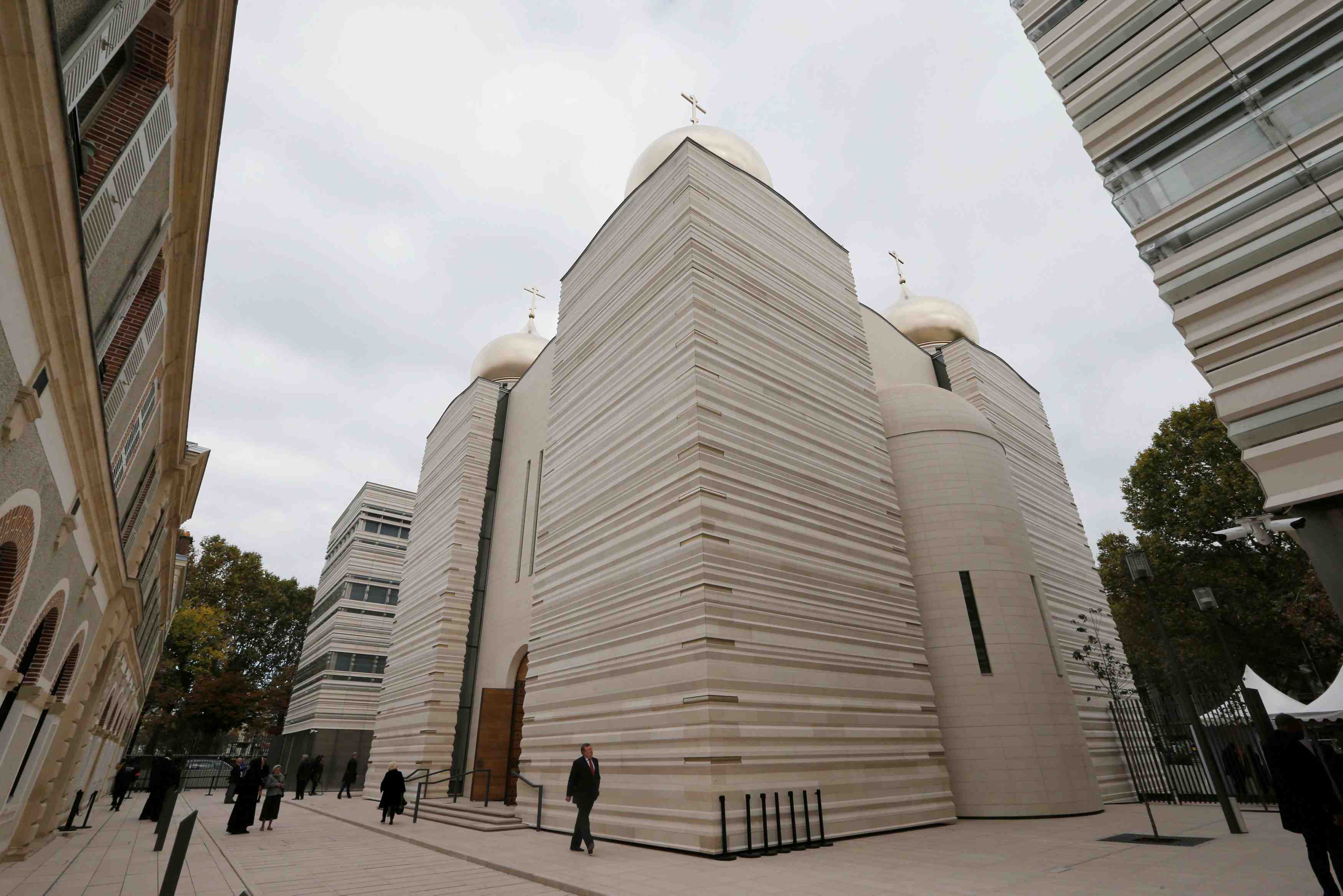 Le centre orthodoxe russe a paris ouvre ses portes