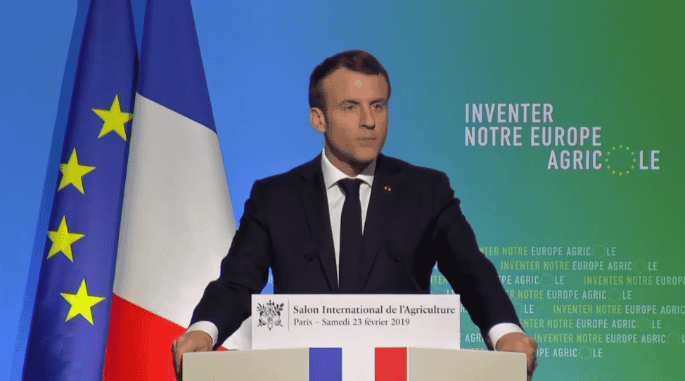 Macron SIA agriculture PAC