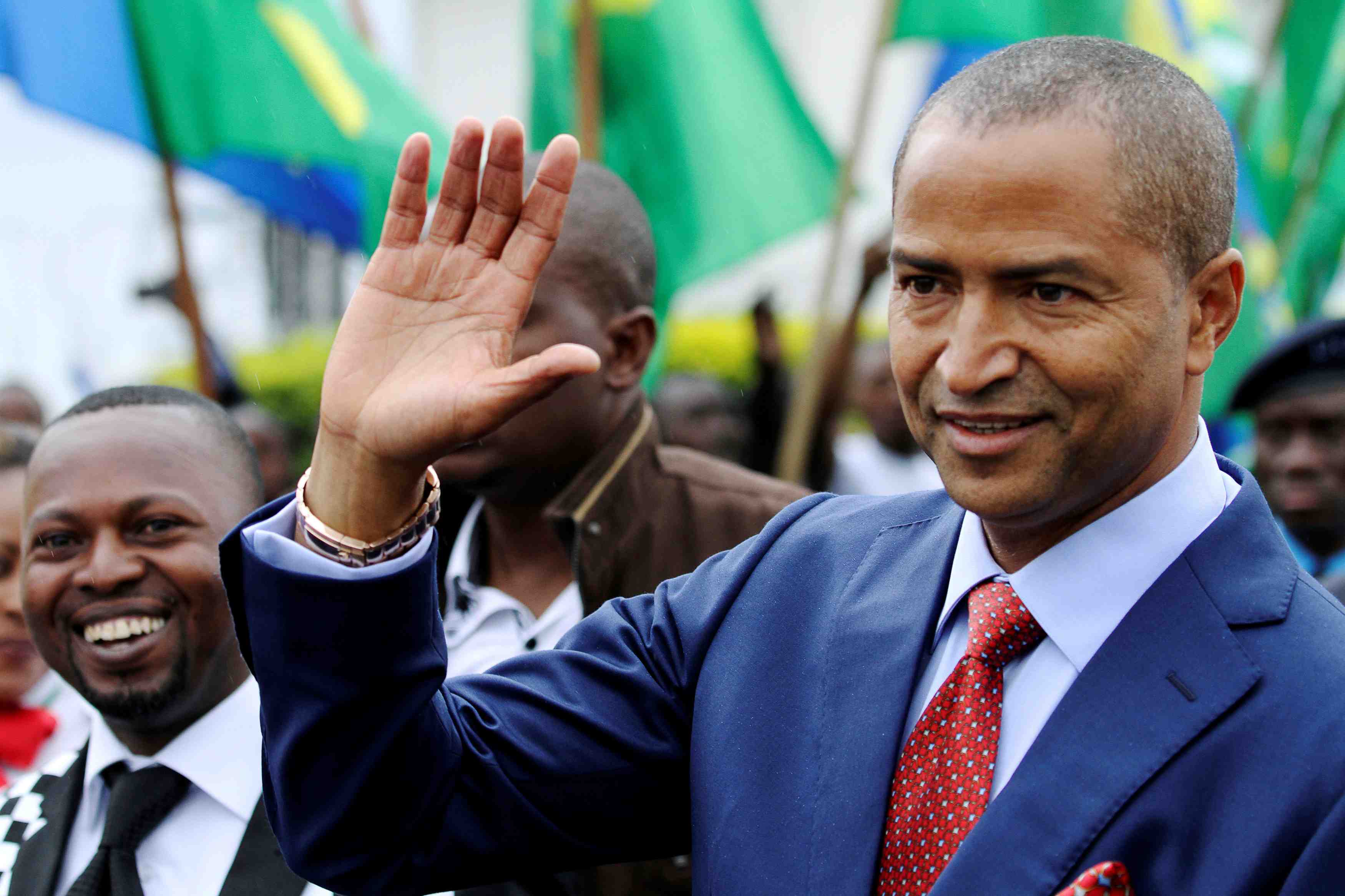 L'opposant moise katumbi rentre en rdc apres trois ans d'exil