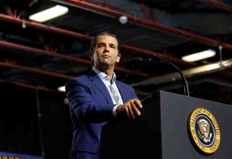Trump admet que son fils a cherche en 2016 aupres de russes des informations nuisibles a clinton