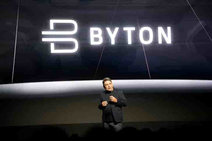 Byton (vehicules electriques) pourrait envisager une ipo